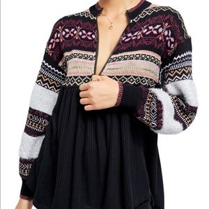 Free People cabin fever sweater large